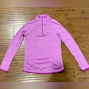 2 for $30 (bundle) Athleta purple Quarter-Zip athletic top